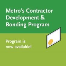 Metro's Contractor Development & Bonding Program